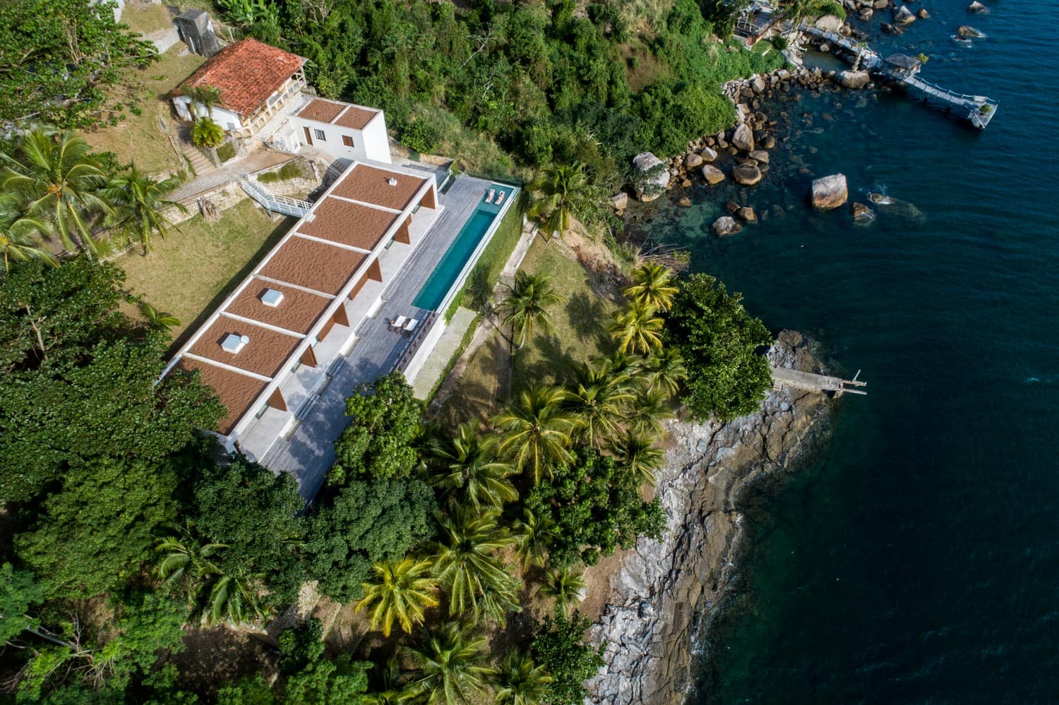 Vista deslumbrante da propriedade